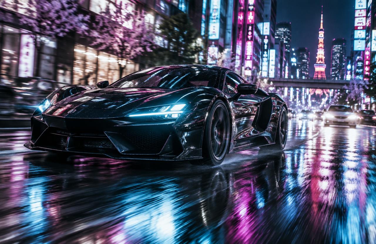 Cinematic car video